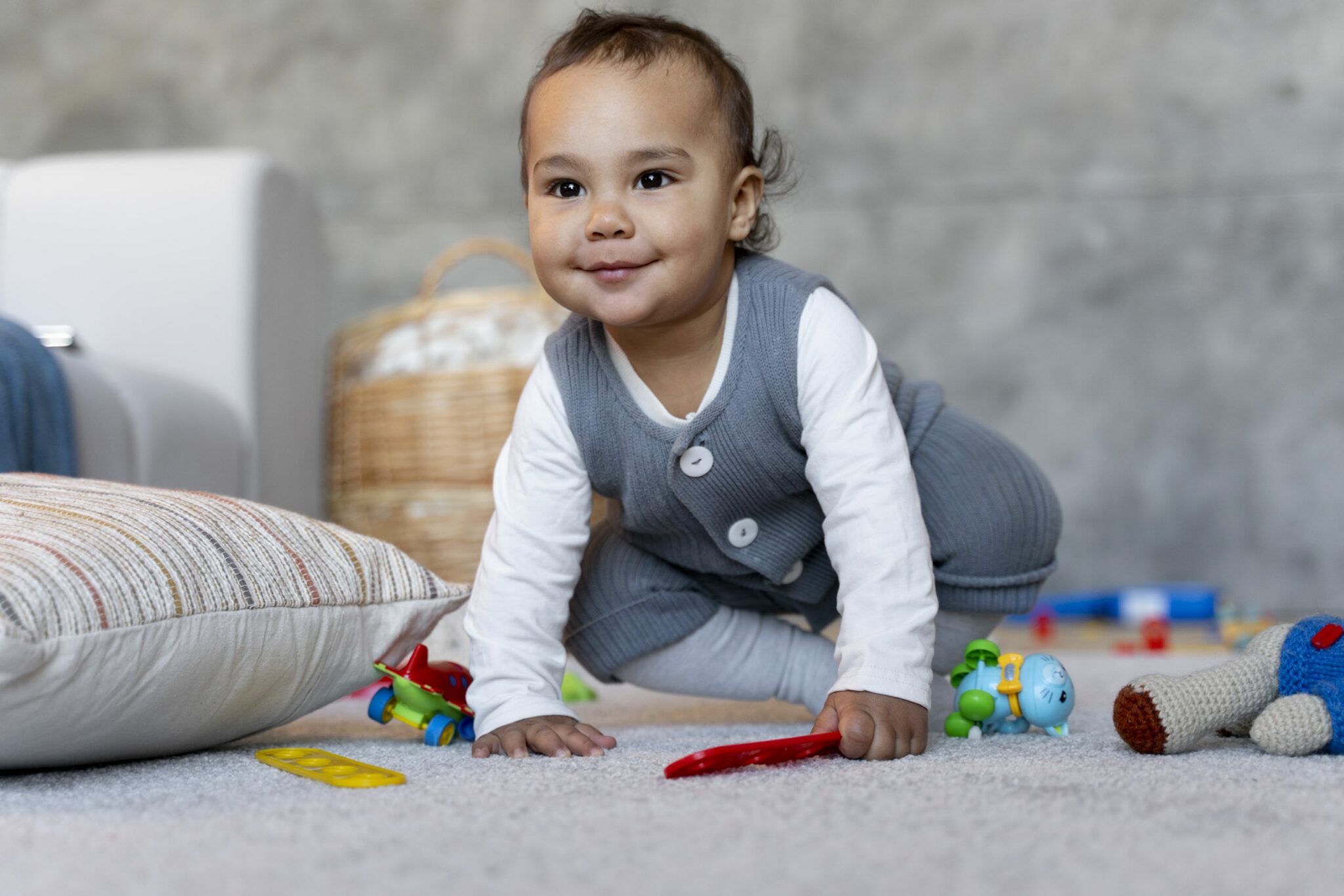 Tapis de motricité pour bébé : pourquoi en avoir un chez soi ? - Rouler &  Bouler - Le tapis d'éveil et de motricité pour bébé